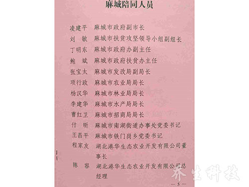 考查麻城产业扶贫项目