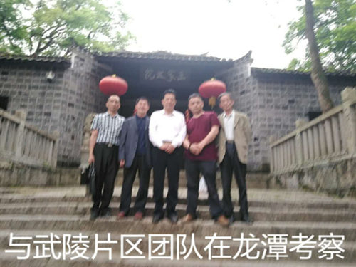 龙潭镇考察特色小镇项目